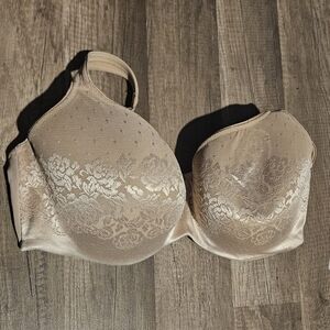 Elegant Lace Women's Bra - BEIGE 34G